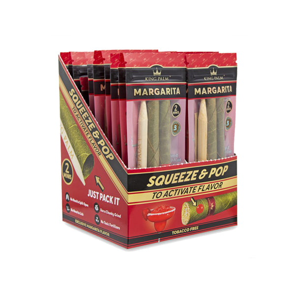 King Palm Mini 1G Rolls - 20 Pack Display - Margarita | The CBD Hut