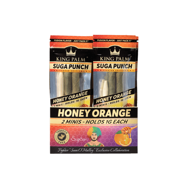 King Palm Mini 1G Rolls - 20 Pack Display - Suga Punch | The CBD Hut