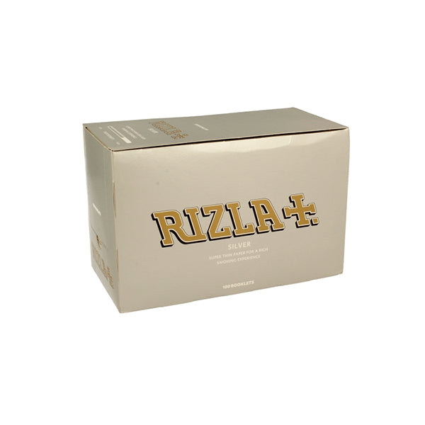100 Silver Regular Rizla Rolling Papers | The CBD Hut