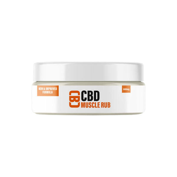 CBD Asylum 5000mg CBD Muscle Balm - 100ml (BUY 1 GET 2 FREE) | The CBD Hut