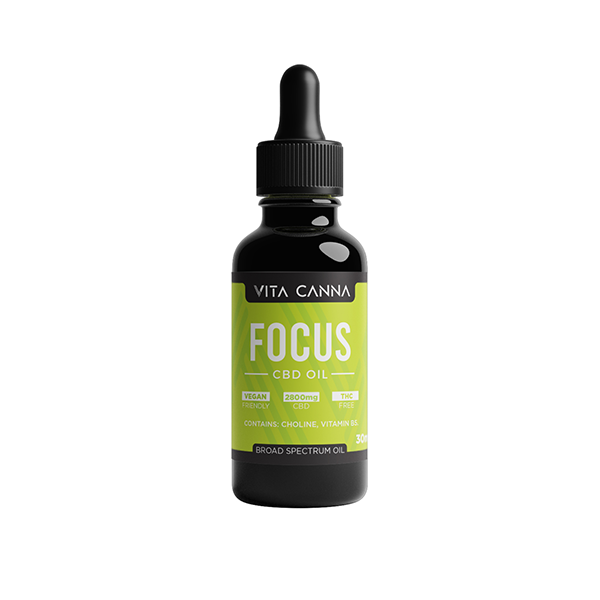 Vita Canna 2800mg Functional CBD C8 MCT Oil - 30ml - Focus | The CBD Hut