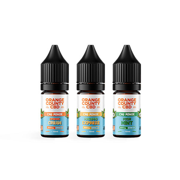 Orange County Cali Range 300mg CBD E-Liquid | The CBD Hut