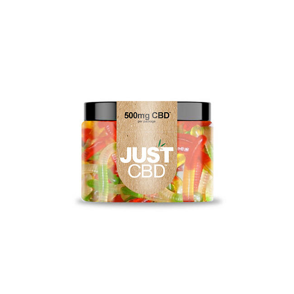 Just CBD 500mg Gummies - Gummy Worms | The CBD Hut