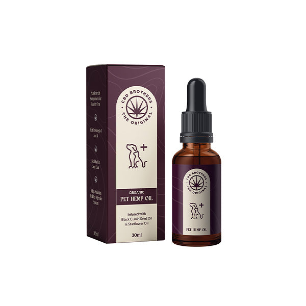 CBD Brothers Organic Pet Hemp Oil - 30ml | The CBD Hut
