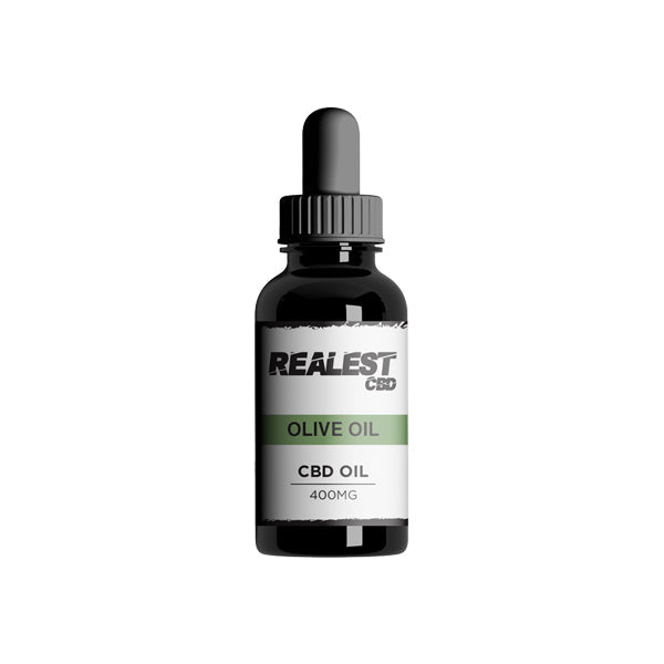 Realest CBD 400mg Broad Spectrum CBD Olive Oil - 30ml (BUY 1 GET 1 FREE) | The CBD Hut