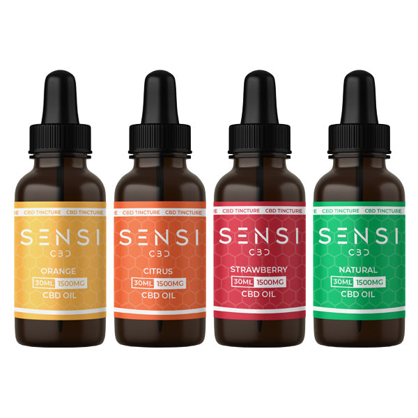 Sensi CBD 1500mg CBD Oil Tincture - 30ml (BUY 1 GET 1 FREE) | The CBD Hut