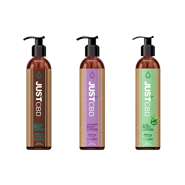 Just CBD 250mg Body Lotion - 236ml | The CBD Hut