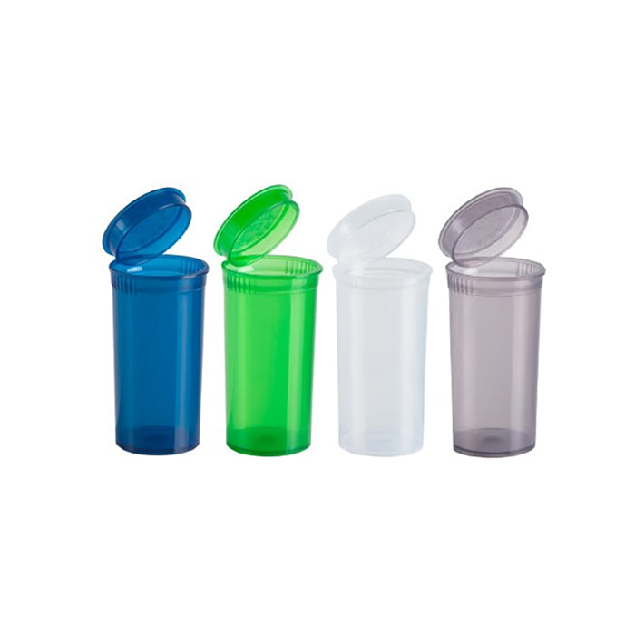 Pop Top Storage Bottles - 1/500 (13 Dram) | The CBD Hut