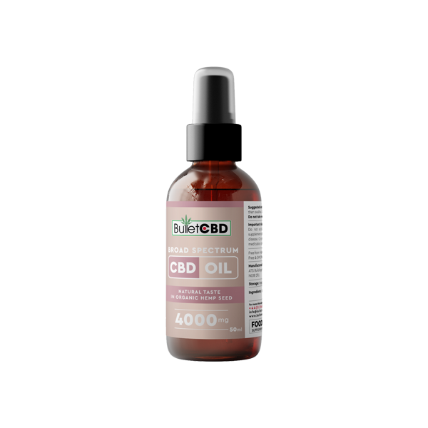 Bullet CBD 4000mg CBD Oil Spray - 50ml | The CBD Hut