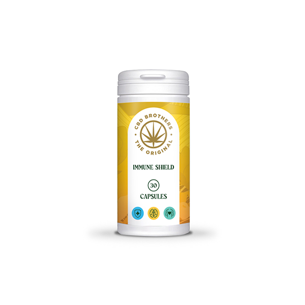 CBD Brothers Immune Shield 500mg Capsules - 30 Caps | The CBD Hut