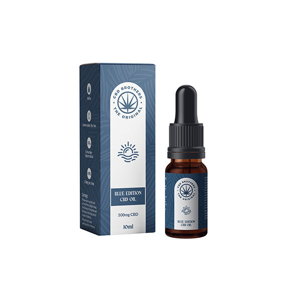 CBD Brothers CBD Hemp Seed Oil - 10ml - Blue Edition | The CBD Hut