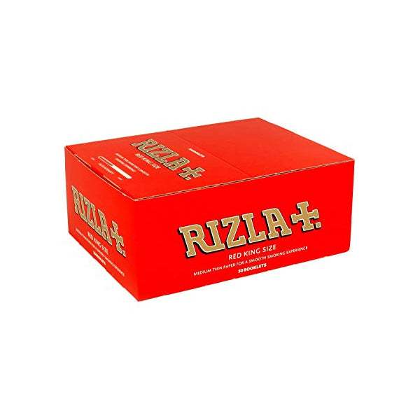50 Red King Size Rizla Rolling Papers | The CBD Hut