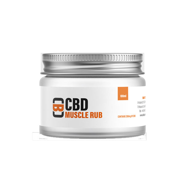 CBD Asylum 1000mg CBD Muscle Balm - 100ml (BUY 1 GET 2 FREE) | The CBD Hut