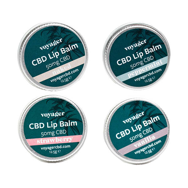 Voyager 50mg CBD Nourish and Protect Lip Balm - 12.5g | The CBD Hut