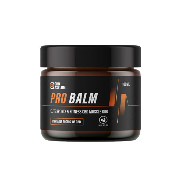 CBD Asylum 500mg CBD Pro Balm - 100ml (BUY 1 GET 2 FREE) | The CBD Hut
