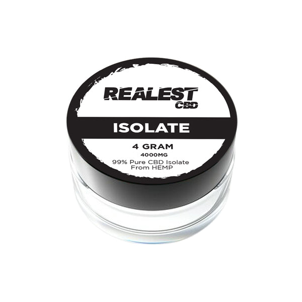 Realest CBD 4000mg CBD Isolate - 4g (BUY 1 GET 1 FREE) | The CBD Hut