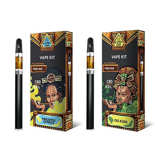 Aztec 1000mg CBD Vape Kit - 1ml | The CBD Hut