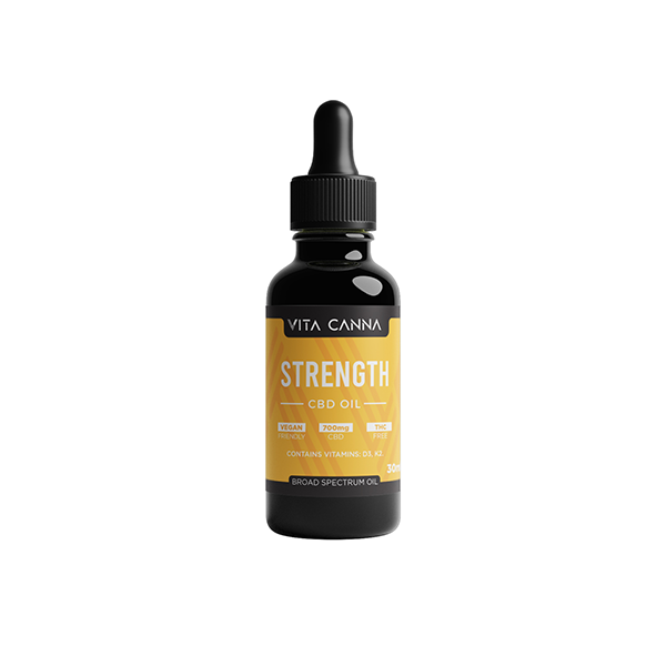 Vita Canna 700mg Functional CBD C8 MCT Oil - 30ml - Strength | The CBD Hut