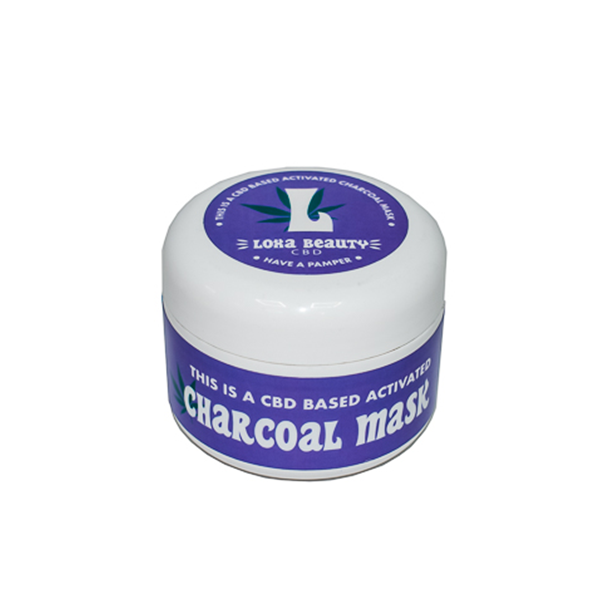 Loxa Beauty CBD 1000mg Activated Charcoal Mask - 100ml | The CBD Hut