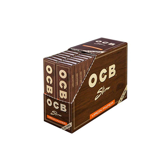 32 OCB King Size SLIM Virgin Papers + TIPS | The CBD Hut