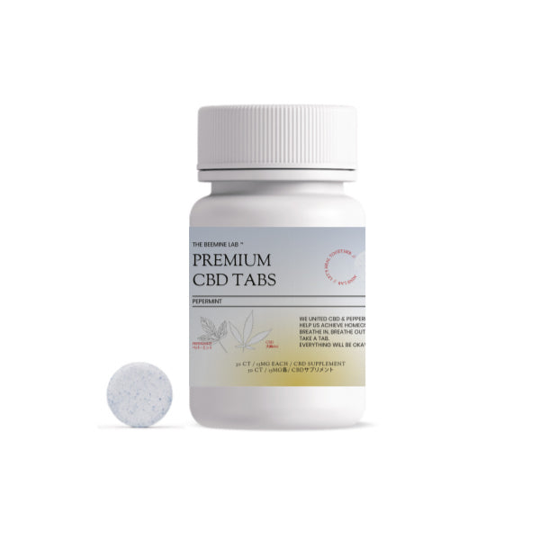 The Beemine Lab 450mg CBD Premium CBD Tabs - 30 tabs | The CBD Hut