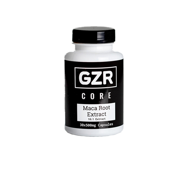 GZR 500mg Maca Root Capsules - 30 Capsules | The CBD Hut