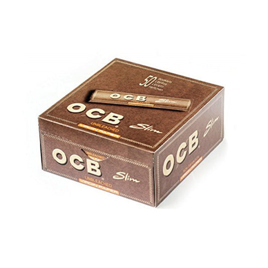 50 OCB Virgin King Size Unbleached Rolling Papers | The CBD Hut