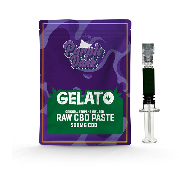 Purple Dank 1000mg CBD Raw Paste with Terpenes - Gelato (BUY 1 GET 1 FREE) | The CBD Hut