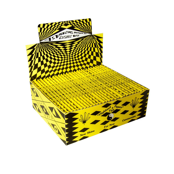 30 Highland Cosmic King Size Rolling Papers & Cosmic Tips | The CBD Hut