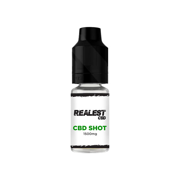 Realest CBD 1500mg CBD E-Liquid Booster Shot - 10ml (BUY 1 GET 1 FREE) | The CBD Hut