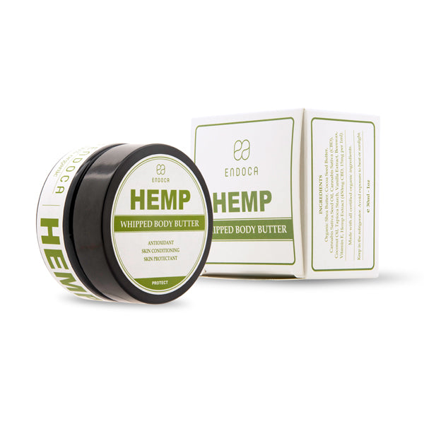Endoca 450mg CBD Hemp Whipped Body Butter - 30ml | The CBD Hut
