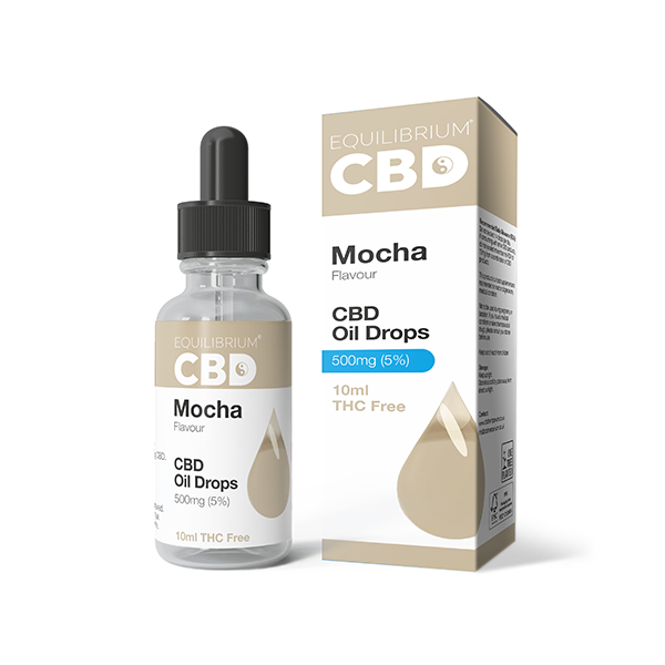 500mg Equilibrium CBD Oil 10ml - Mocha Flavour | The CBD Hut