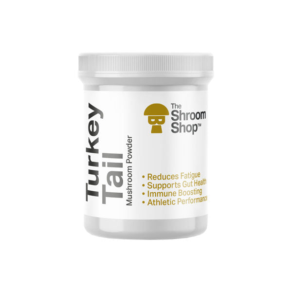 The Shroom Shop Turkey Tail Mushroom 90000mg Powder | The CBD Hut