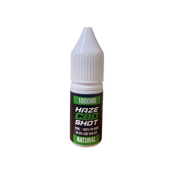 Haze 1000mg CBD E-Liquid Booster Shot - 10ml | The CBD Hut