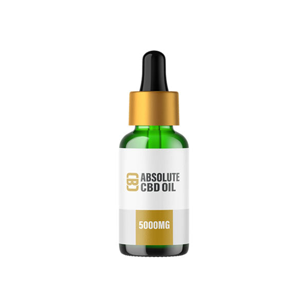 CBD Asylum 5000mg Absolute CBD Oil - 20ml (BUY 1 GET 2 FREE) | The CBD Hut