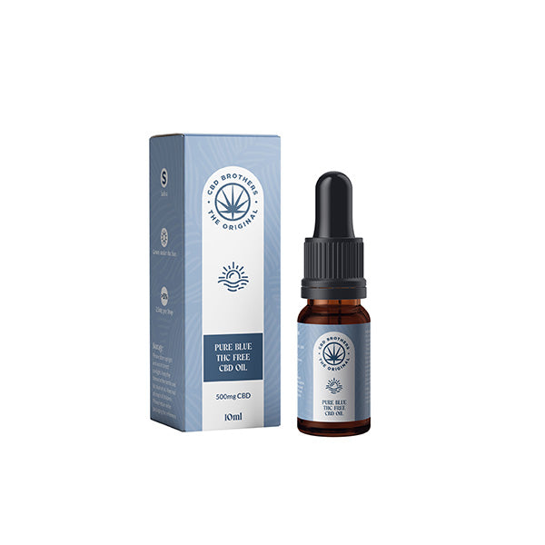 CBD Brothers Pure Blue 500mg CBD Oil - 10ml | The CBD Hut
