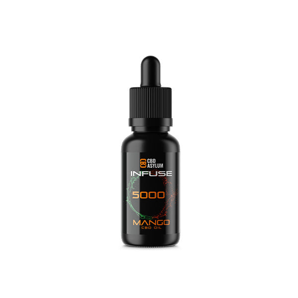 CBD Asylum Infuse 5000mg CBD Mango Oil - 30ml (BUY 1 GET 2 FREE) | The CBD Hut