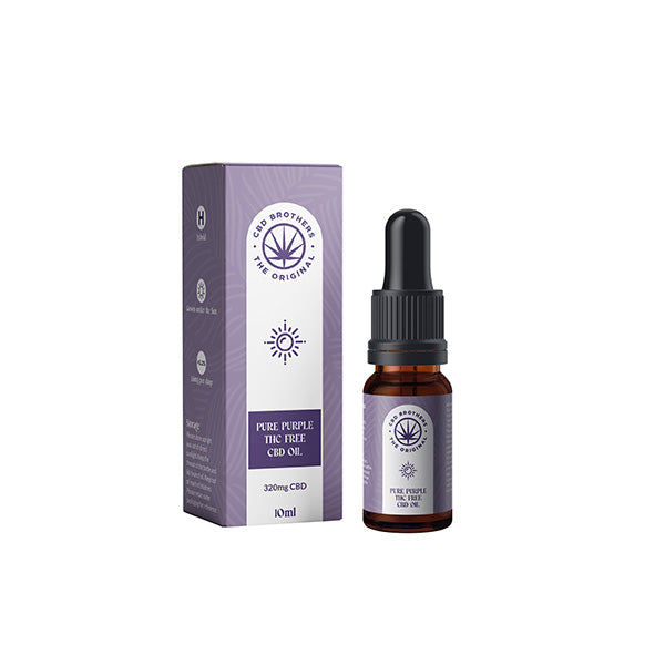CBD Brothers Pure Purple 320mg CBD Oil - 10ml | The CBD Hut