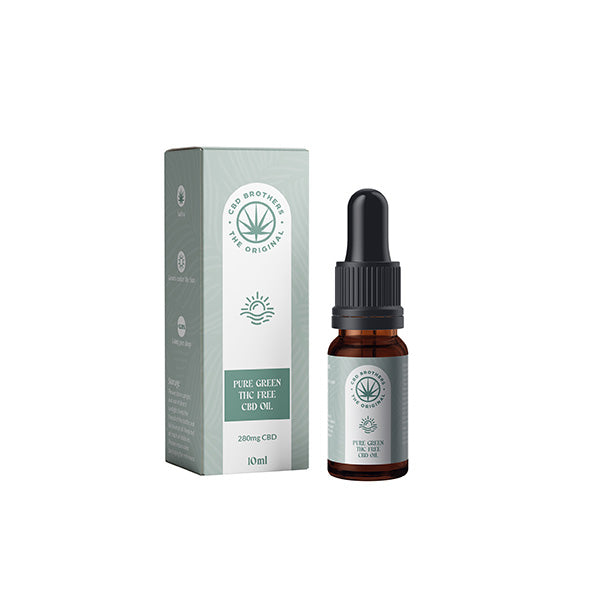 CBD Brothers Pure Green 280mg CBD Oil - 10ml | The CBD Hut
