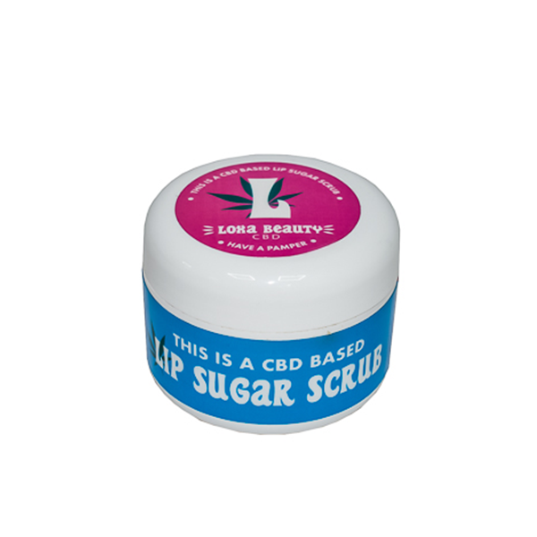 Loxa Beauty 1000mg CBD Lip Sugar Scrub - 100ml | The CBD Hut