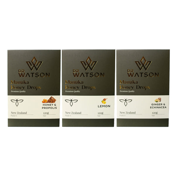 Dr Watson Manuka Honey Drops 120g (non-CBD) | The CBD Hut