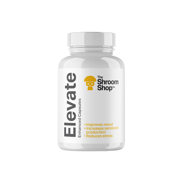 The Shroom Shop Enhanced Elevate 67500mg Capsules - 90 Caps  | The CBD Hut