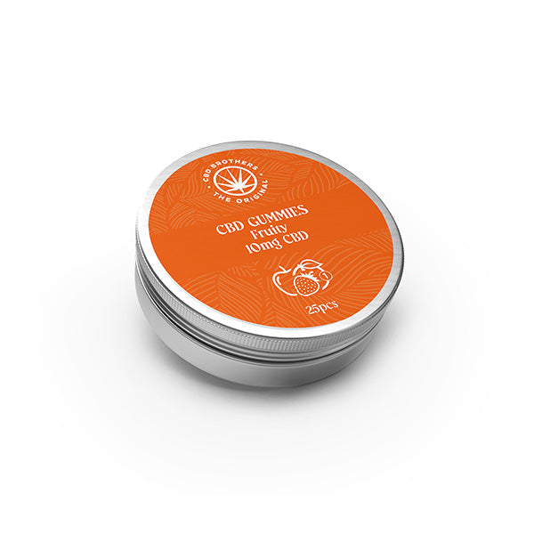 CBD Brothers 250mg CBD Fruity Gummies - 30 Pcs | The CBD Hut