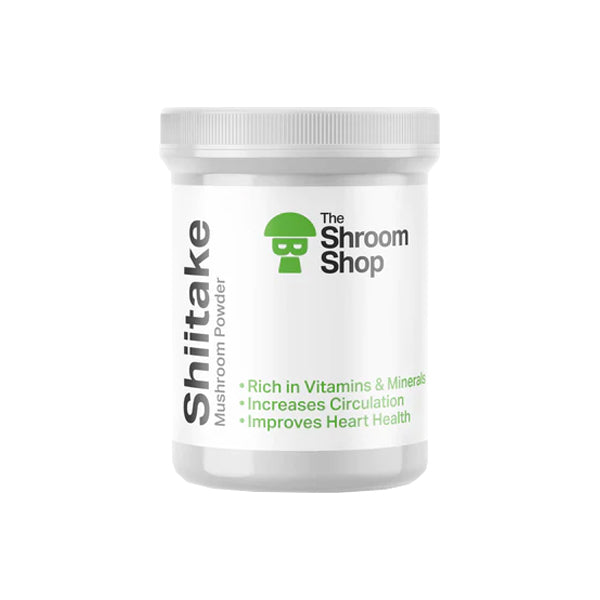 The Shroom Shop Shiitake Mushroom 90000mg Powder | The CBD Hut