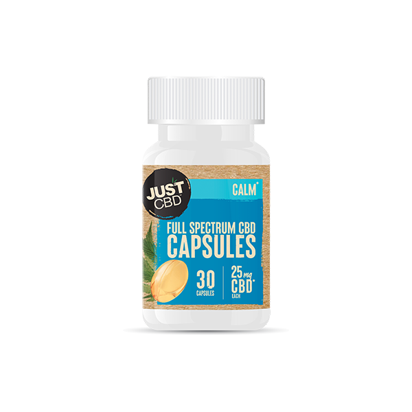 Just CBD 750mg Soft Gel Capsules - 30 Caps | The CBD Hut