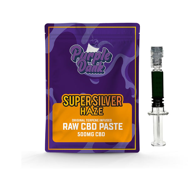 Purple Dank 1000mg CBD Raw Paste with Terpenes - Super Silver Haze (BUY 1 GET 1 FREE) | The CBD Hut