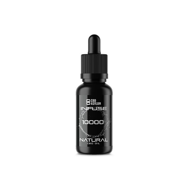 CBD Asylum 10000mg CBD Natural Infuse Oil - 30ml (BUY 1 GET 2 FREE) | The CBD Hut