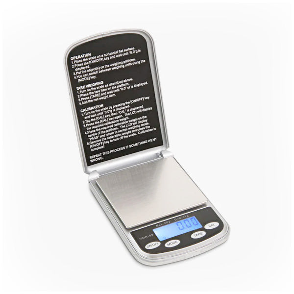 Kenex Vortex Scale 50 0.01g - 50g Digital Scale VOR-50 - Silver | The CBD Hut