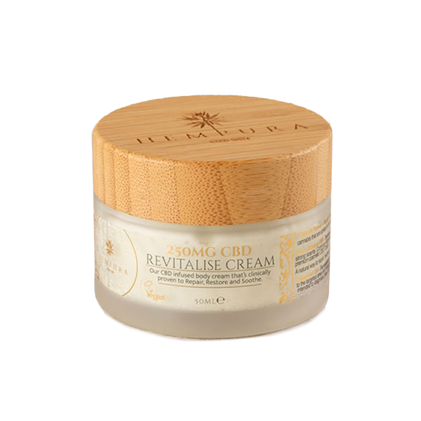 Hempura 250mg CBD Revitalising Cream With Terpenes - 50ml | The CBD Hut