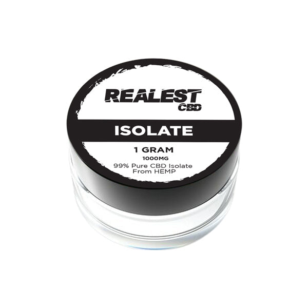 Realest CBD 1000mg CBD Isolate - 1g (BUY 1 GET 1 FREE) | The CBD Hut